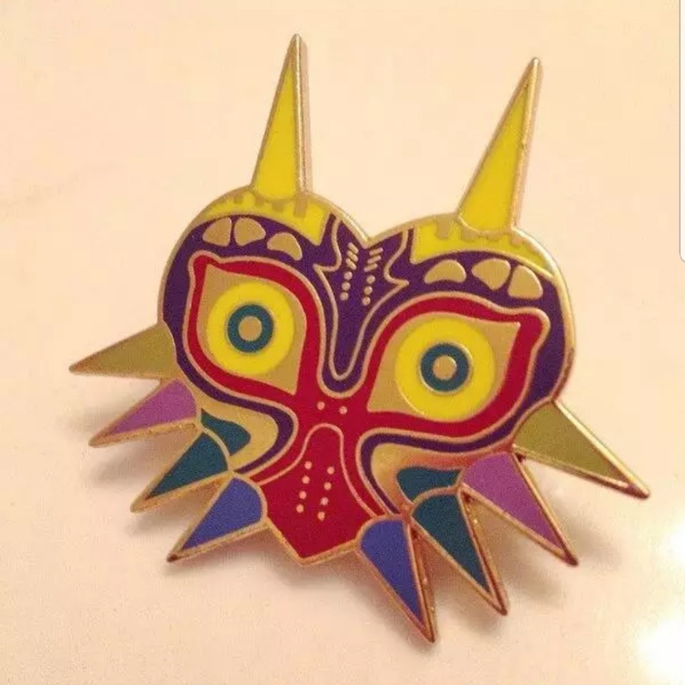 Majora's mask enamel lapel pin